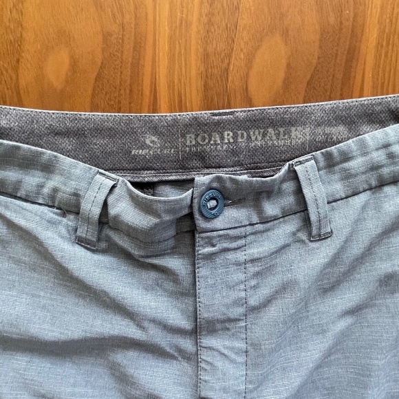 RIP CURL Mirage Boardwalk Hybrid Shorts- Mens 34 Gray - Picture 4 of 9